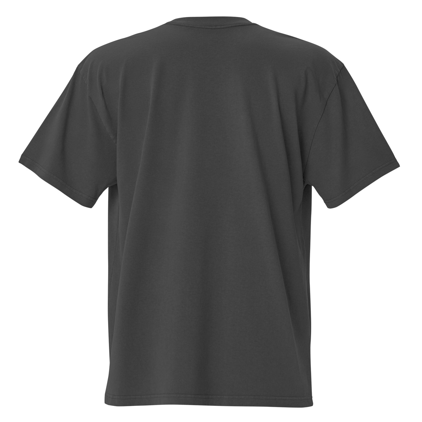 Clean Dark Oversized Faded T-shirt