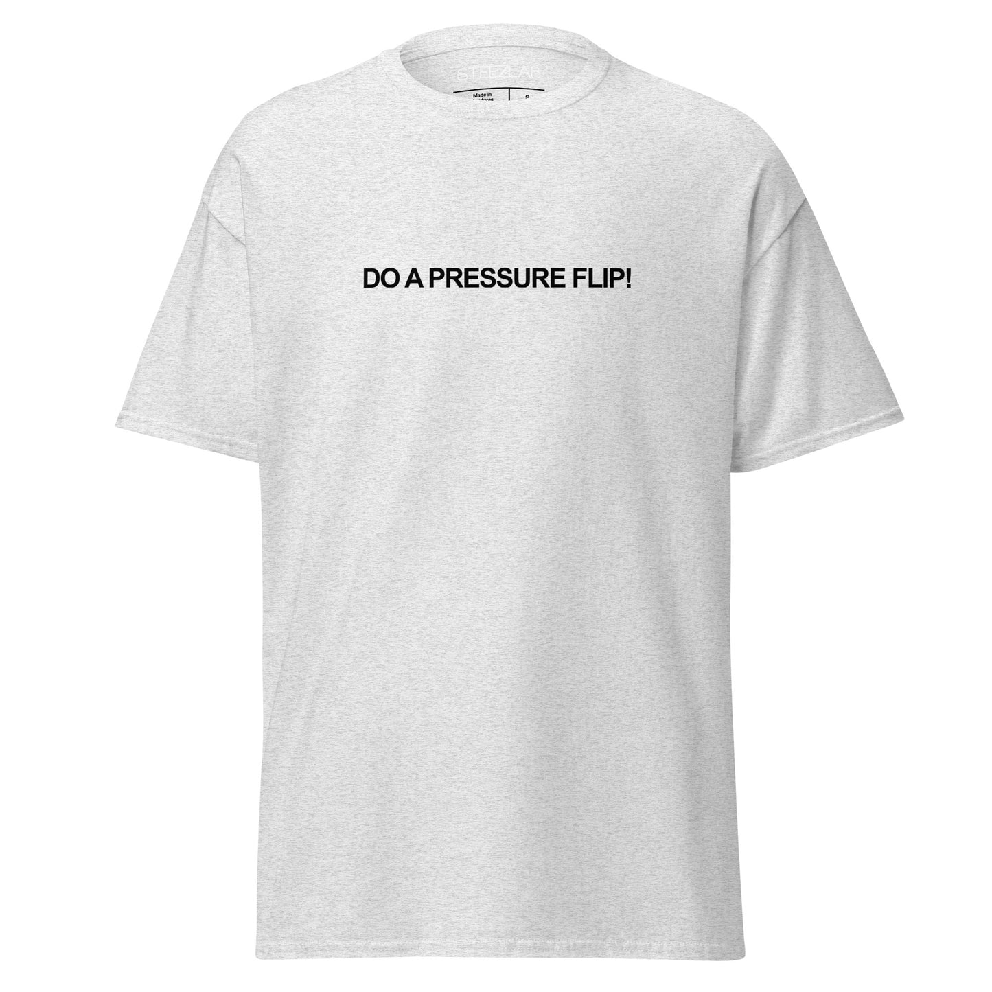 Do a pressure flip Classic Skate T-Shirt Black