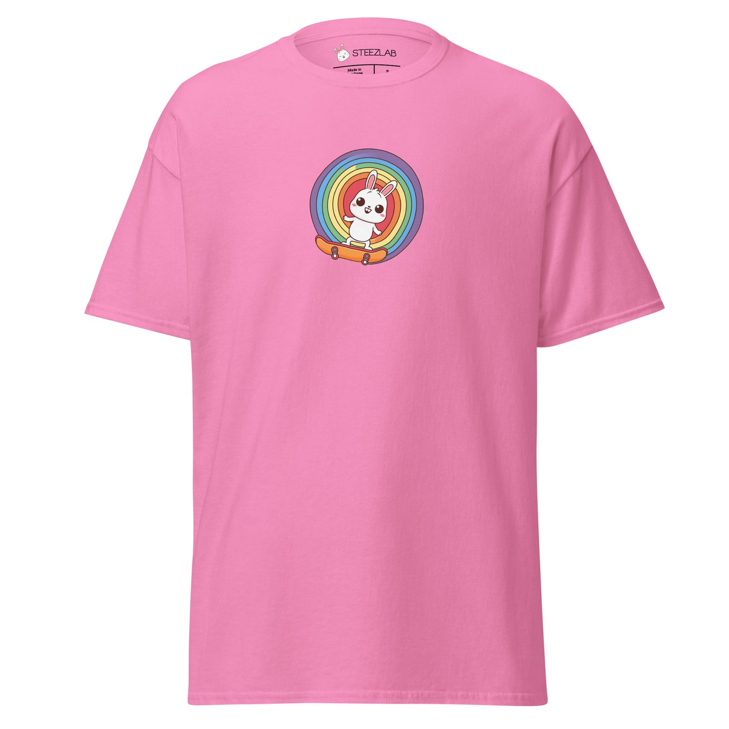 Rabbit Skateboard Unisex Classic T-Shirt