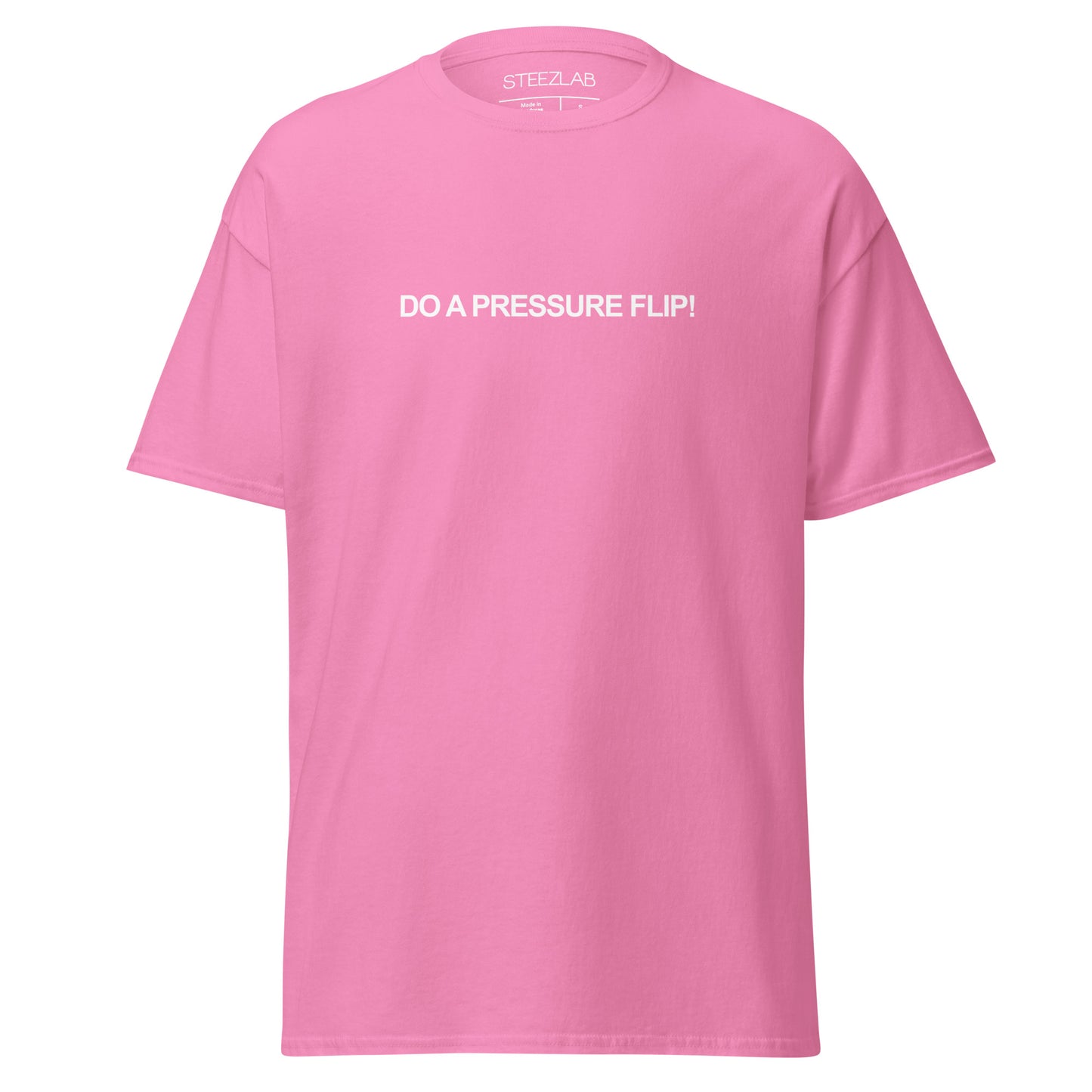 Do a pressure flip Classic Skate T-Shirt White