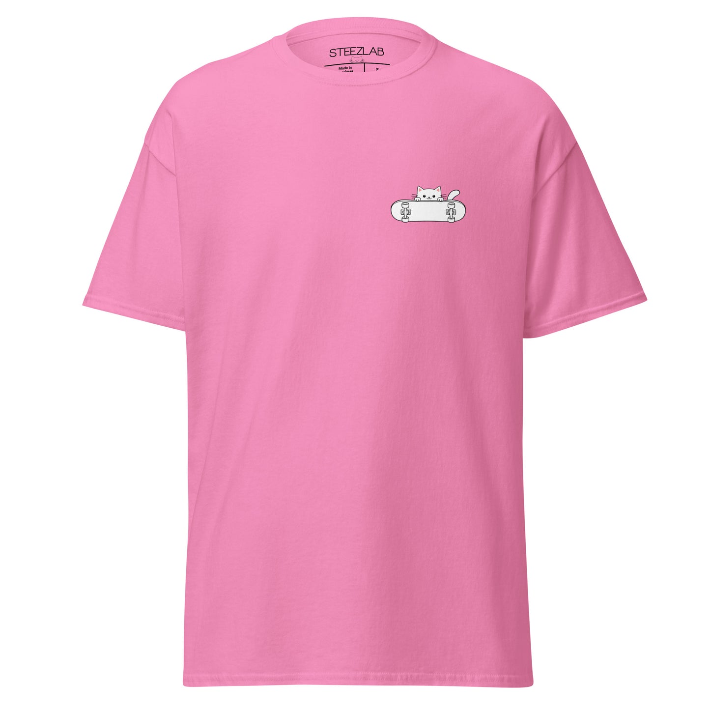 Cute Kawaii Skate Cat Classic Skate T-Shirt