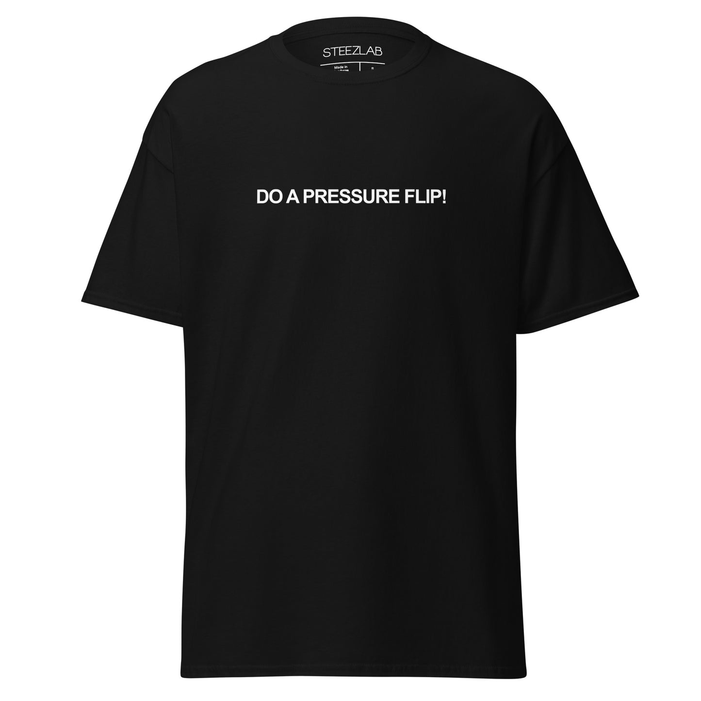 Do a pressure flip Classic Skate T-Shirt White