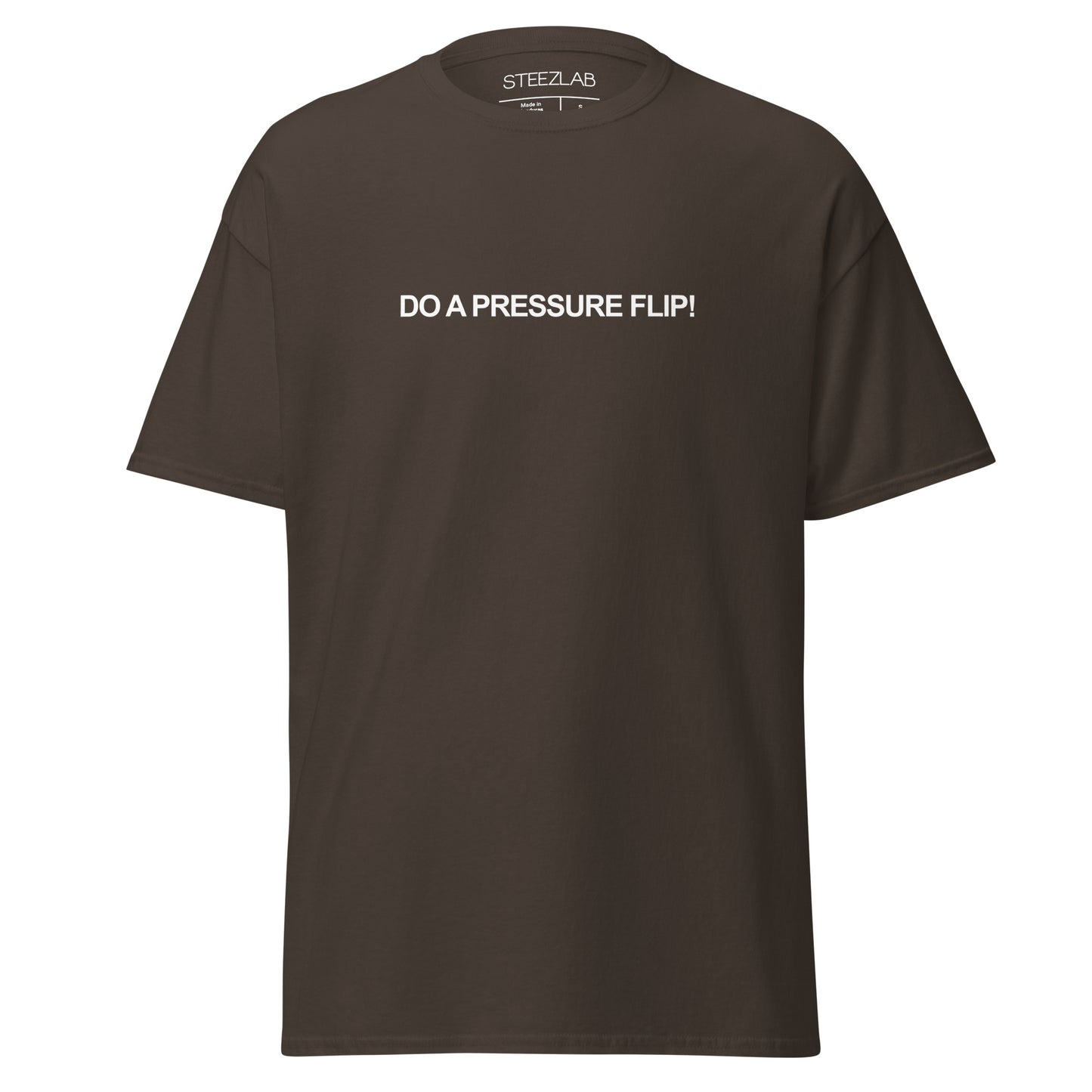 Do a pressure flip Classic Skate T-Shirt White