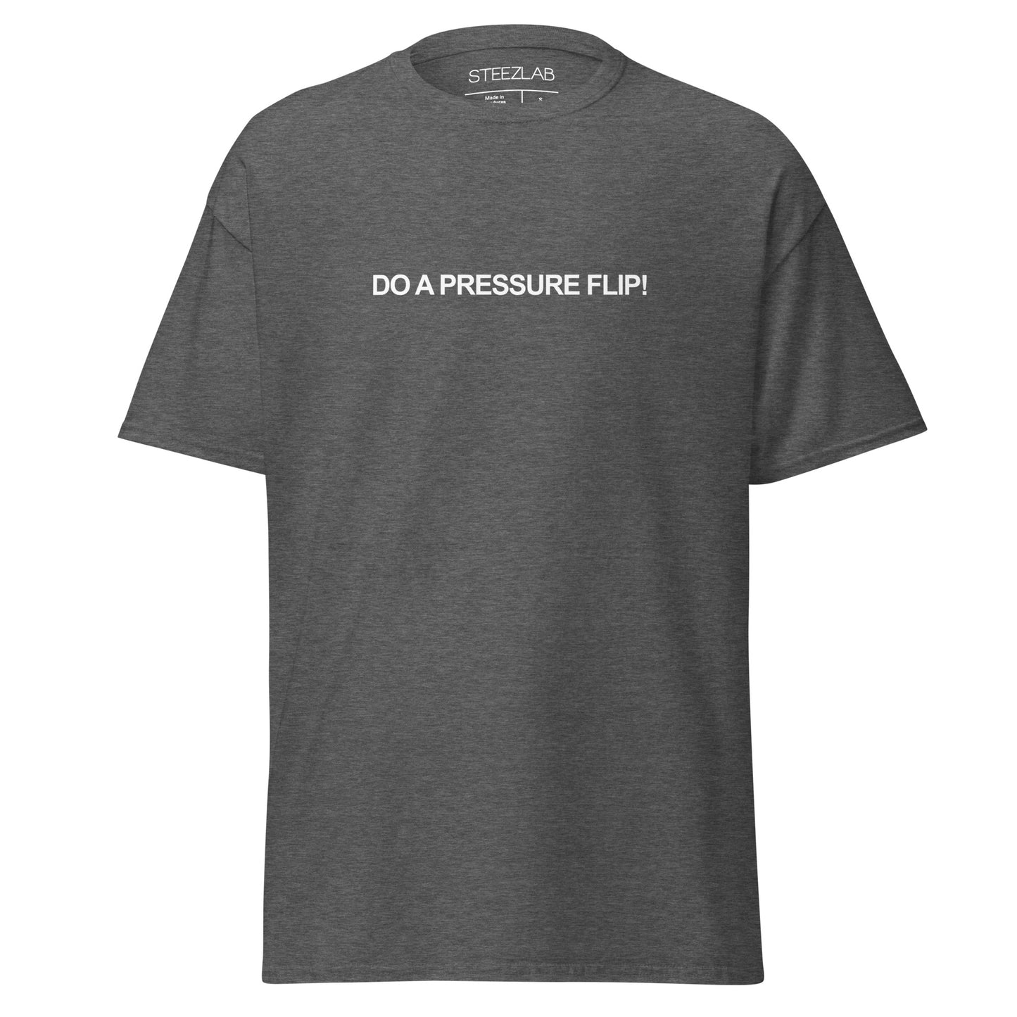 Do a pressure flip Classic Skate T-Shirt White