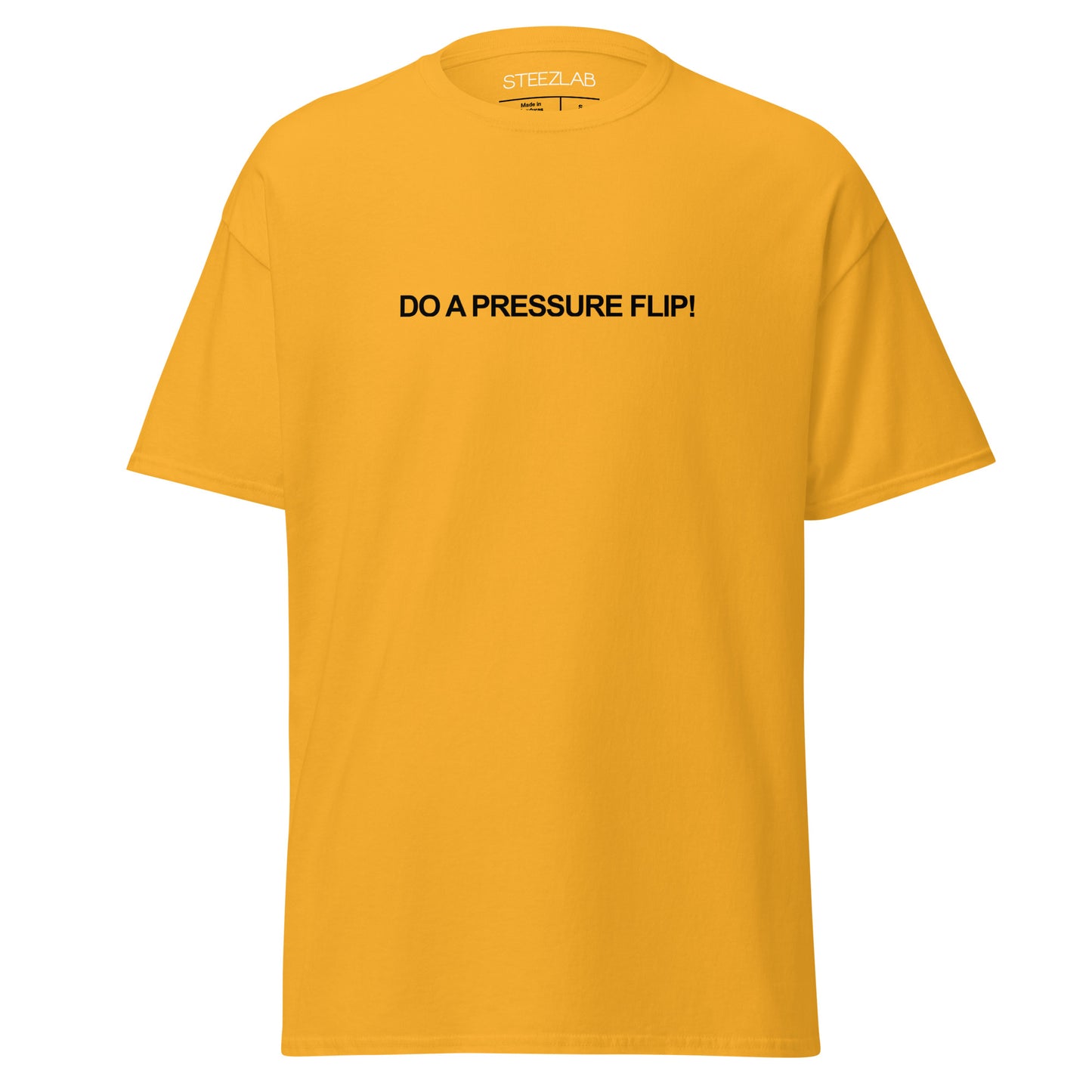 Do a pressure flip Classic Skate T-Shirt Black