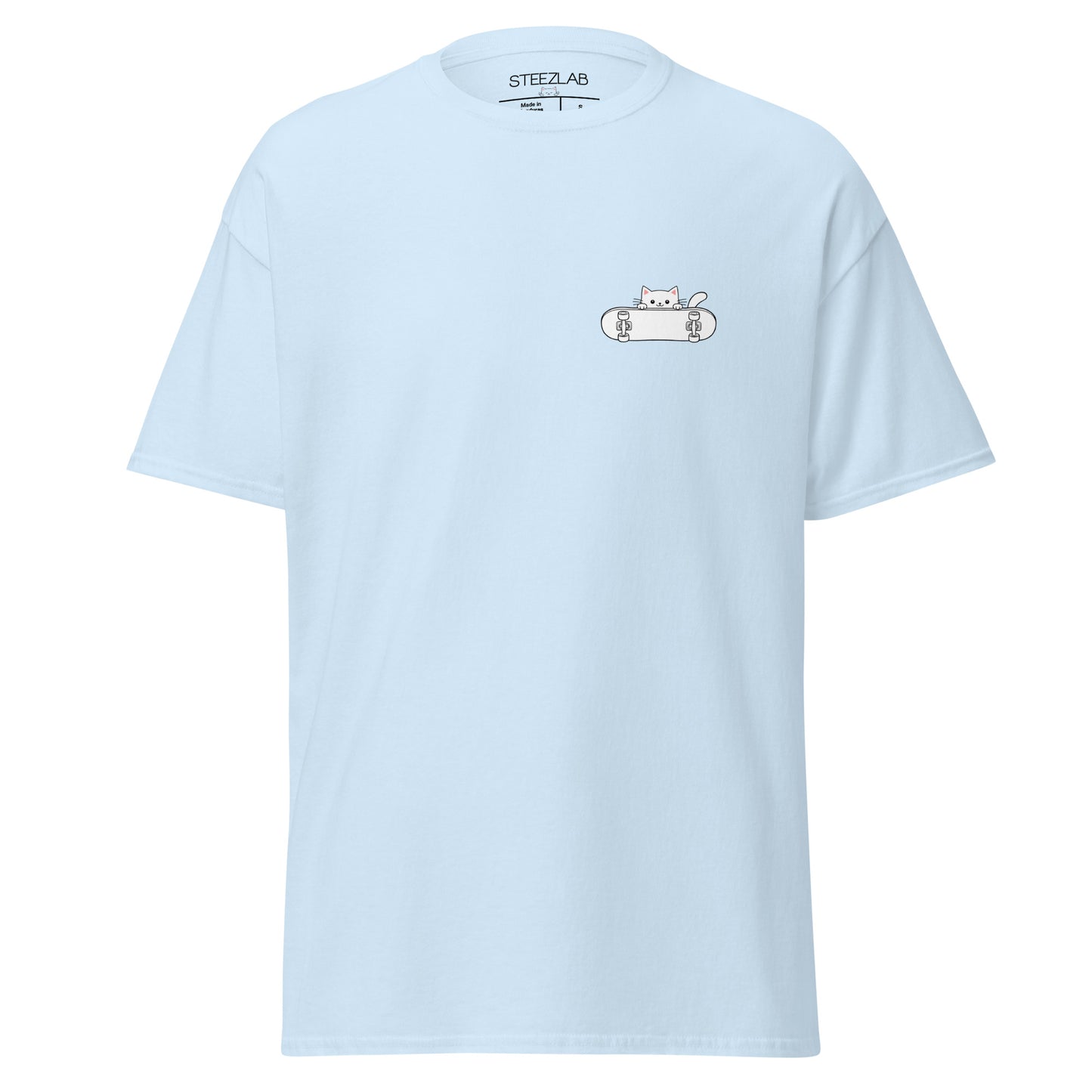 Cute Kawaii Skate Cat Classic Skate T-Shirt