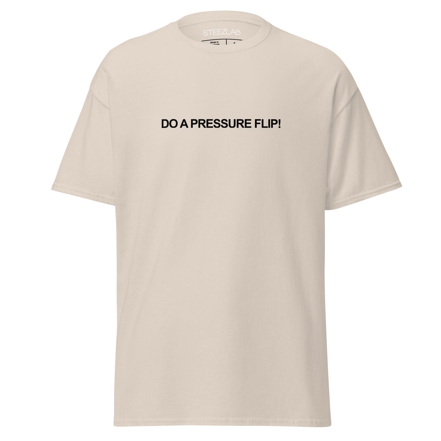 Do a pressure flip Classic Skate T-Shirt Black