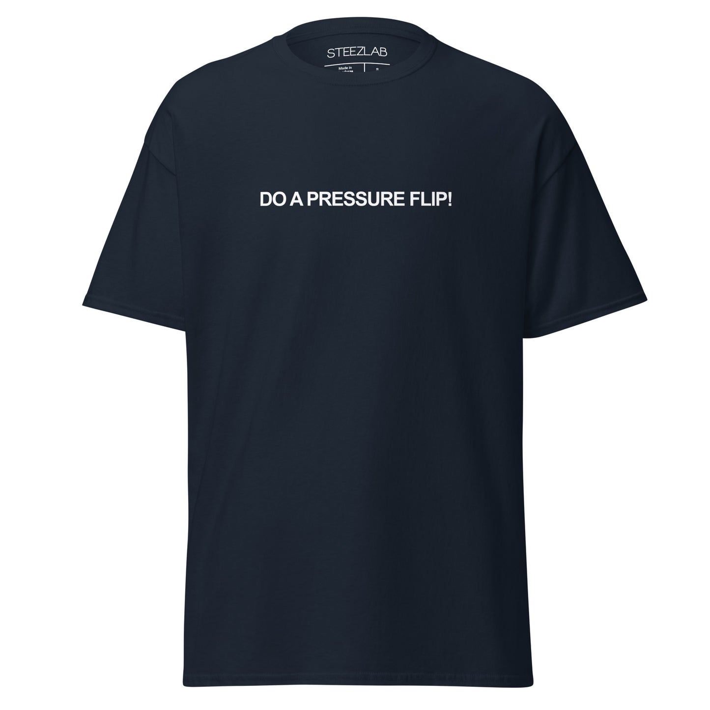 Do a pressure flip Classic Skate T-Shirt White