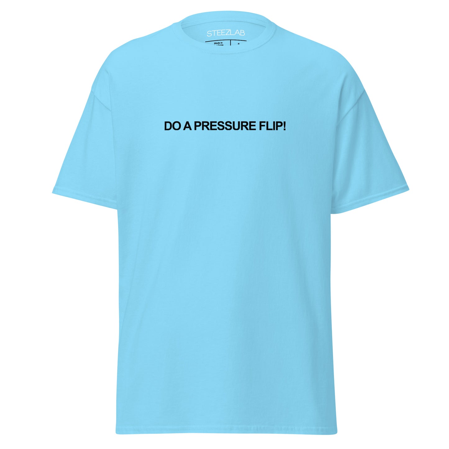 Do a pressure flip Classic Skate T-Shirt Black