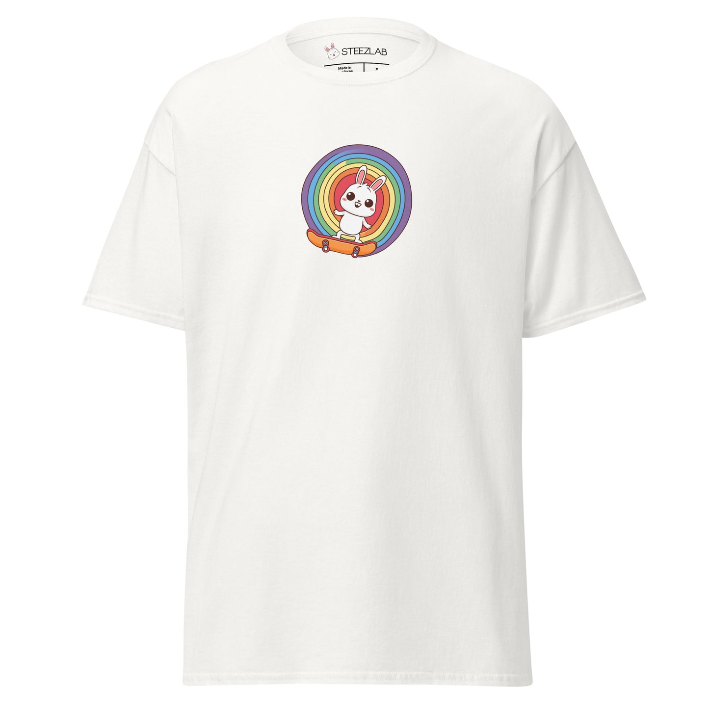 Rabbit Skateboard Unisex Classic T-Shirt