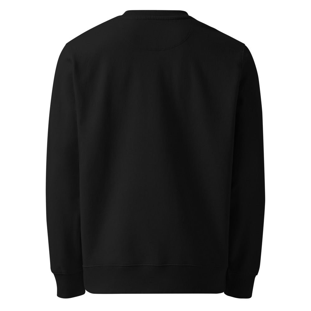 Clean Board Organic Cotton Regular Skate Sweatshirt Black