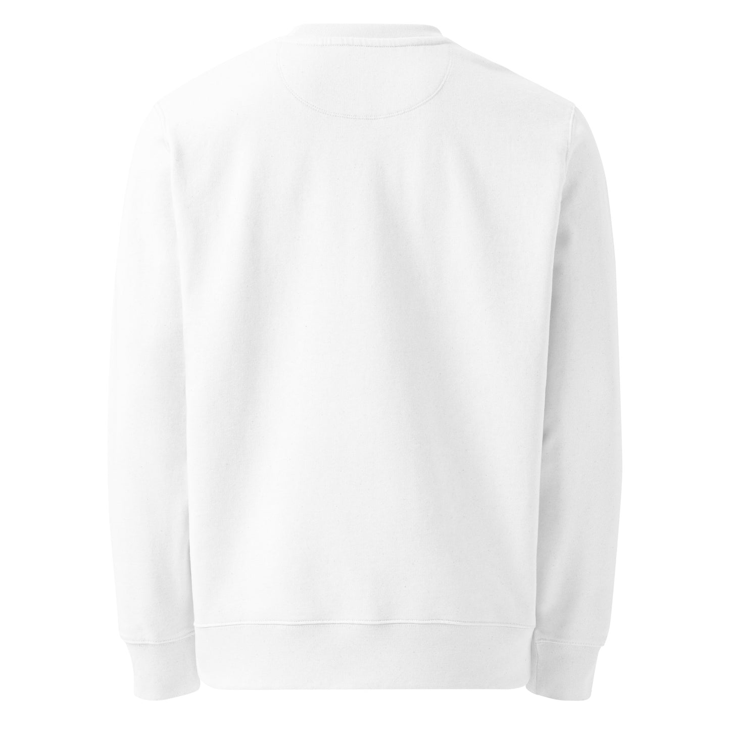 Steezlab Square Embroidery Organic Cotton Regular Skate Sweatshirt White