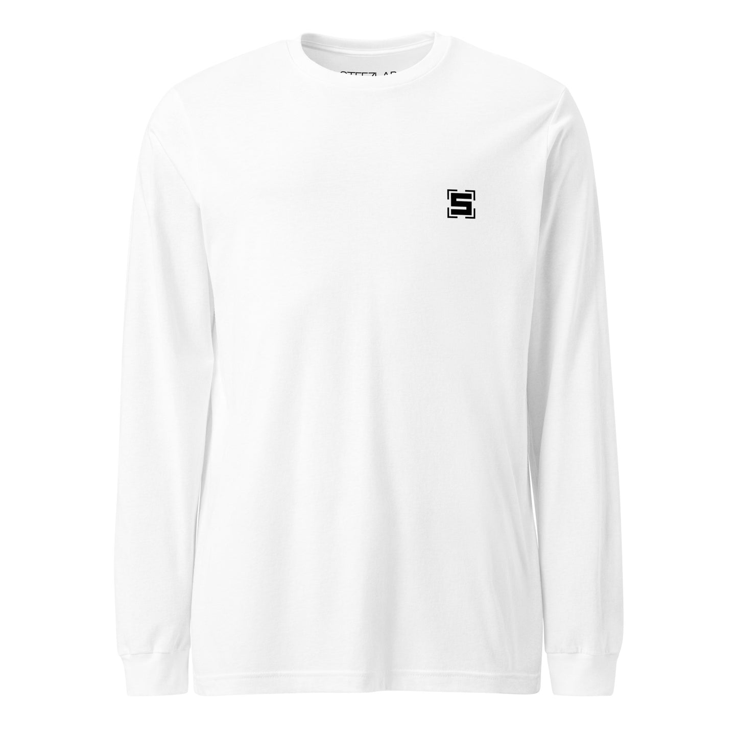 Steezlab Square Long Sleeve Tee Unisex White