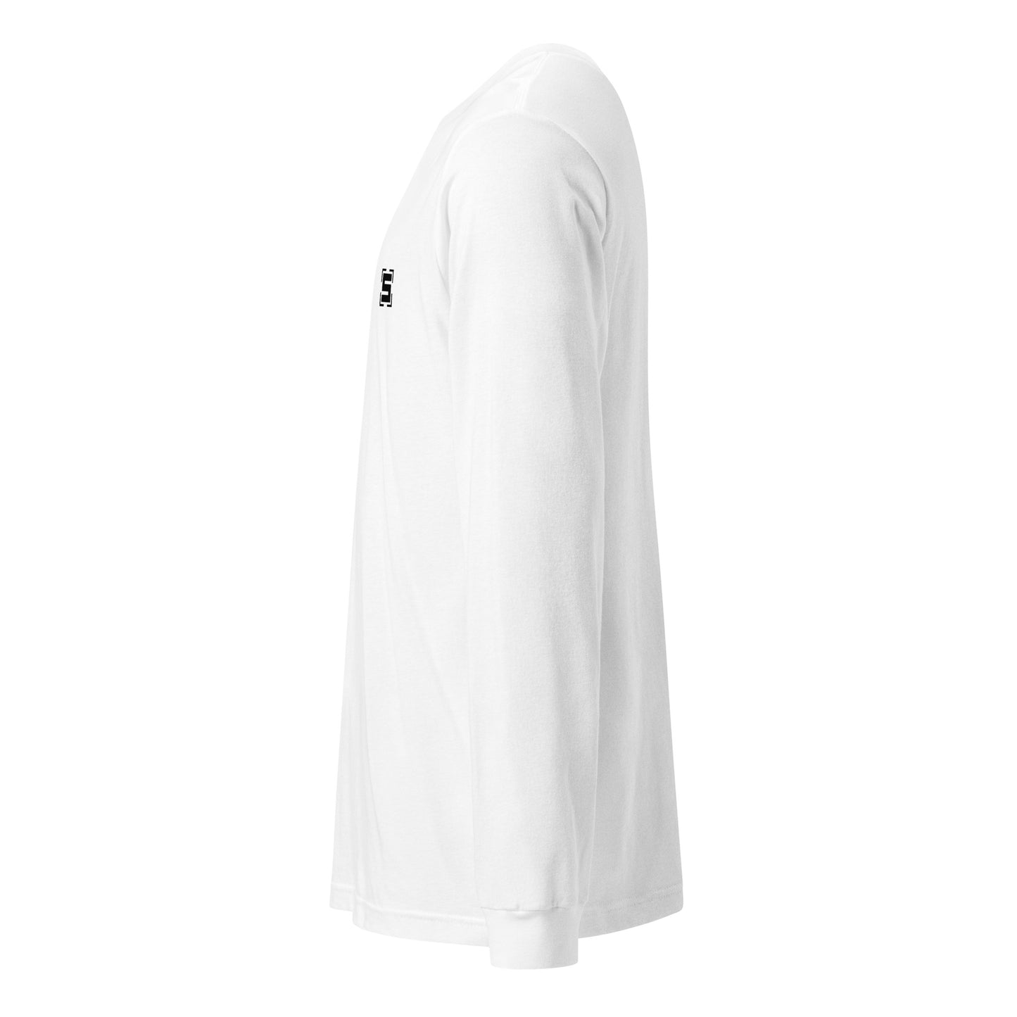 Steezlab Square Long Sleeve Tee Unisex White