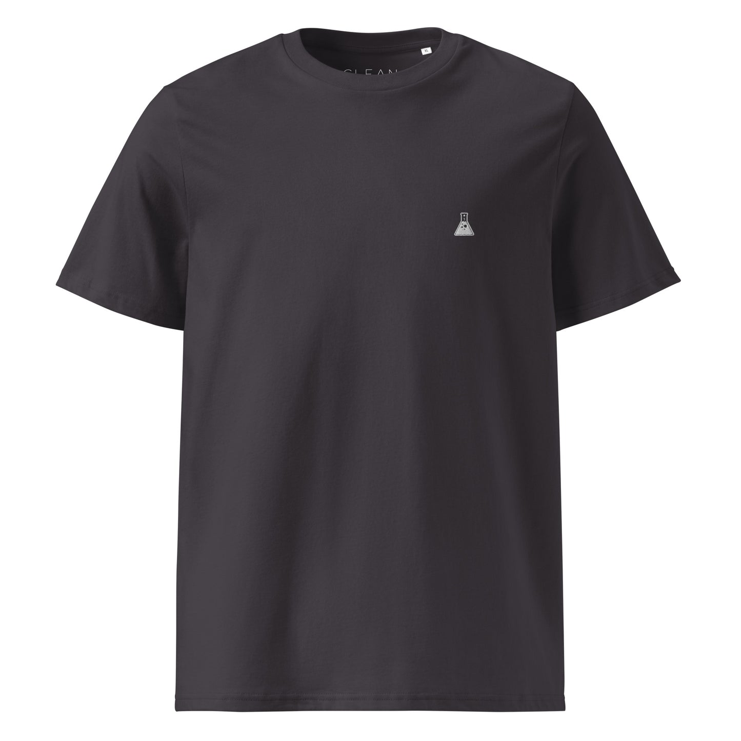 The Lab Embroidery Organic Cotton Regular Skate T-Shirt Dark