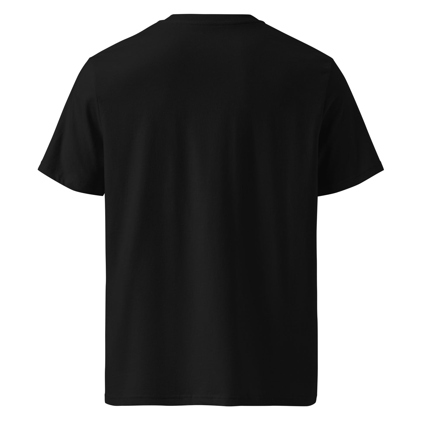 Steezlab Square Embroidery Organic Cotton Regular Skate T-Shirt Black Steath