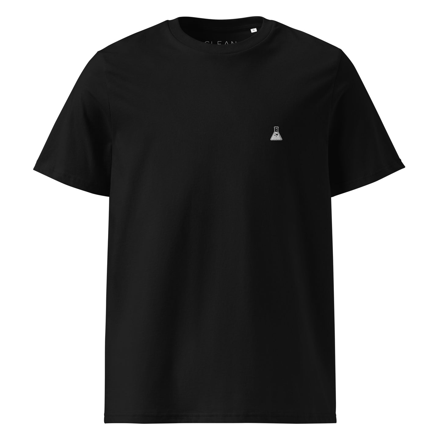 The Lab Embroidery Organic Cotton Regular Skate T-Shirt Dark