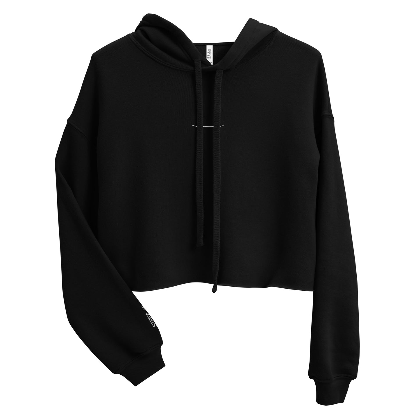 Clean Board Crop Hoodie Woman Dark by Steezlab