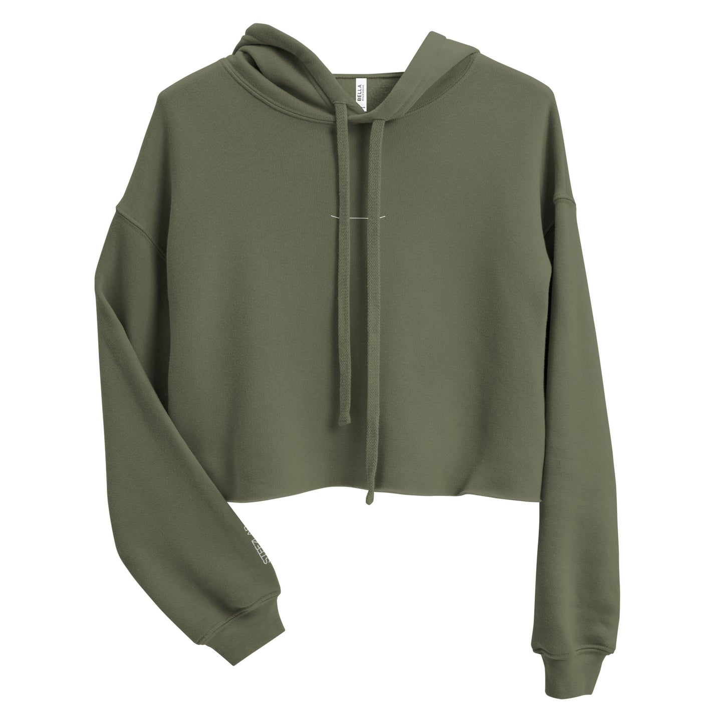 Clean Board Crop Hoodie Woman Dark by Steezlab