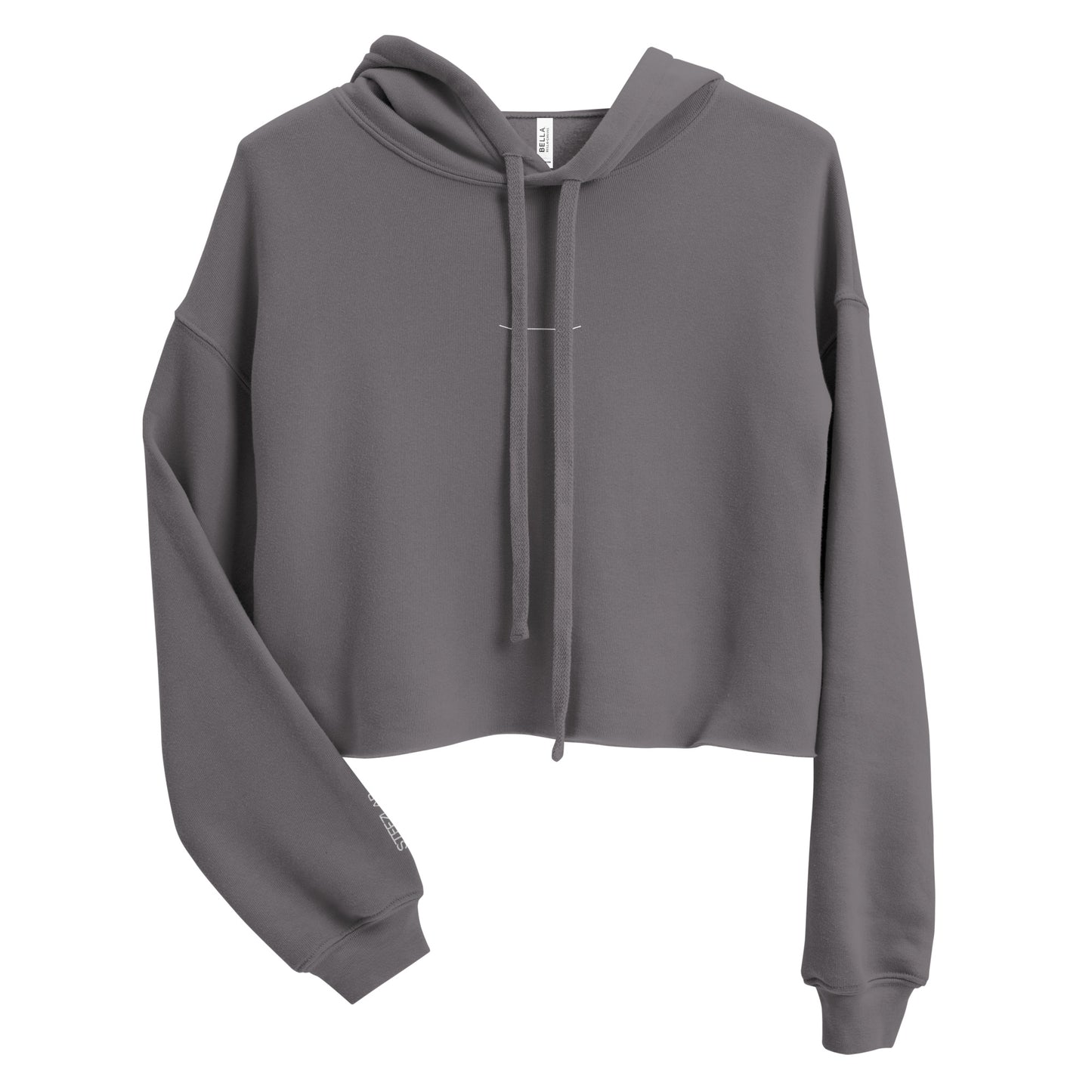 Clean Board Crop Hoodie Woman Dark by Steezlab